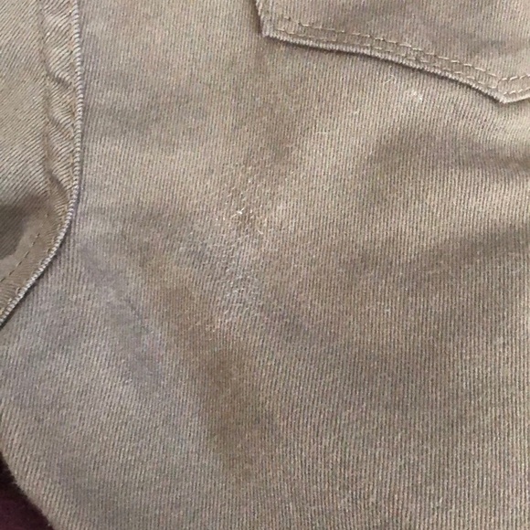 Skinny Jeans Jeggings Stretchy Olive Green Mid Ris - Picture 8 of 8